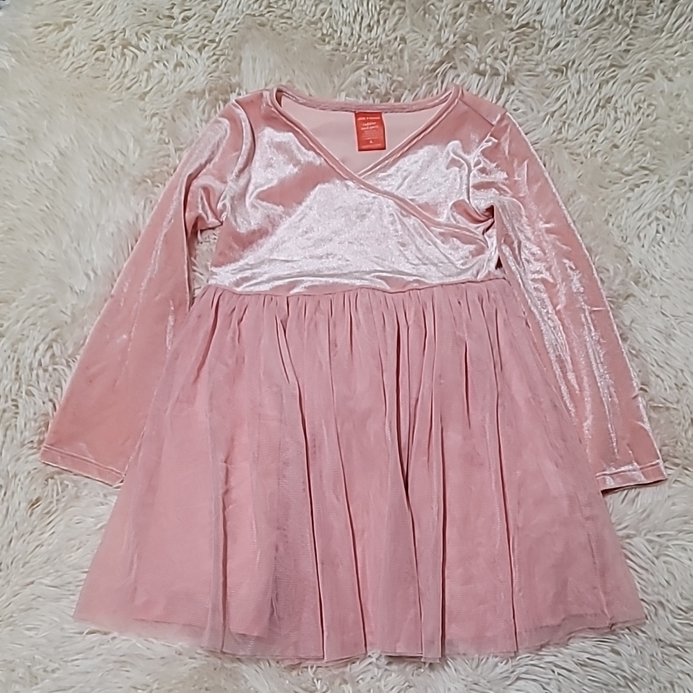 Joe Fresh, Pink Ruffled Tiered Dress, size 4